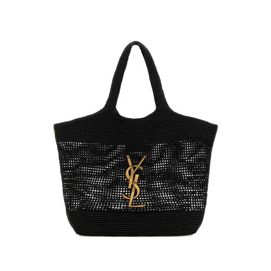 Saint Laurent Black Tote Bags Women