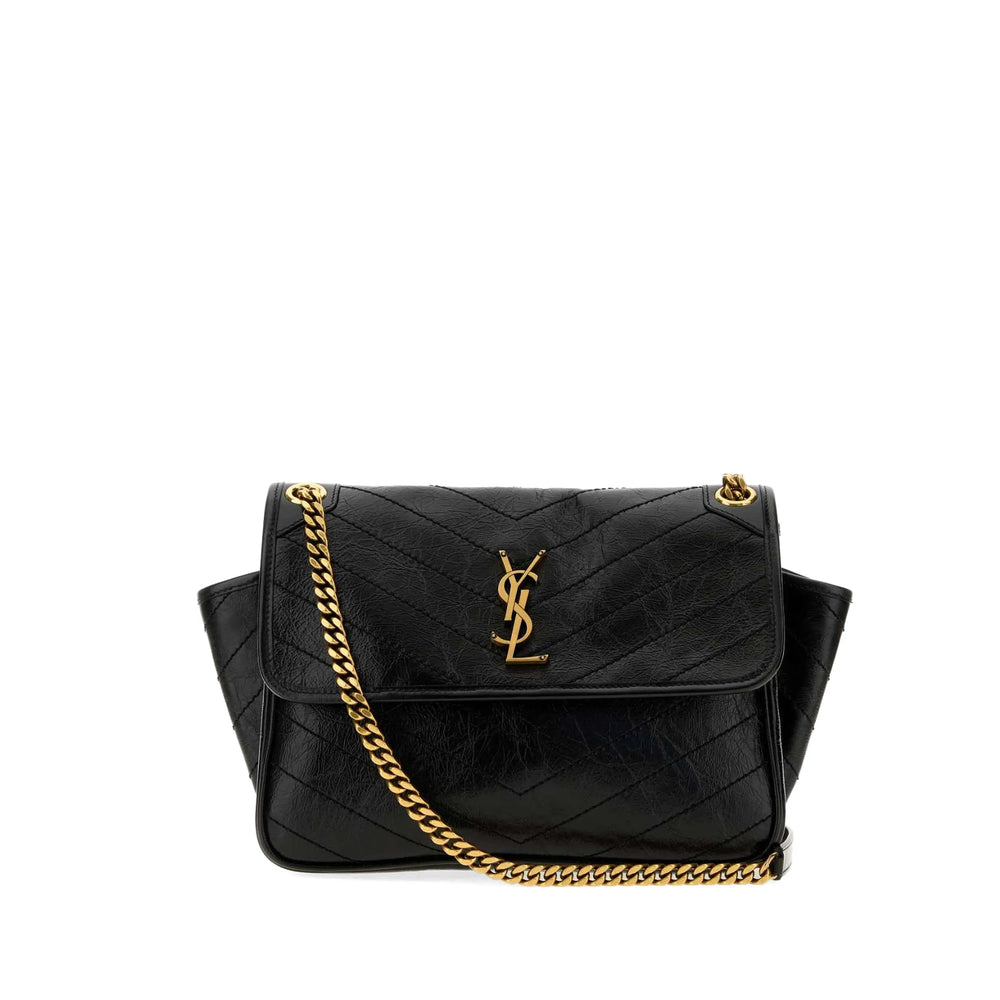 Saint Laurent Black Shoulder Bags Women SAINT LAURENT