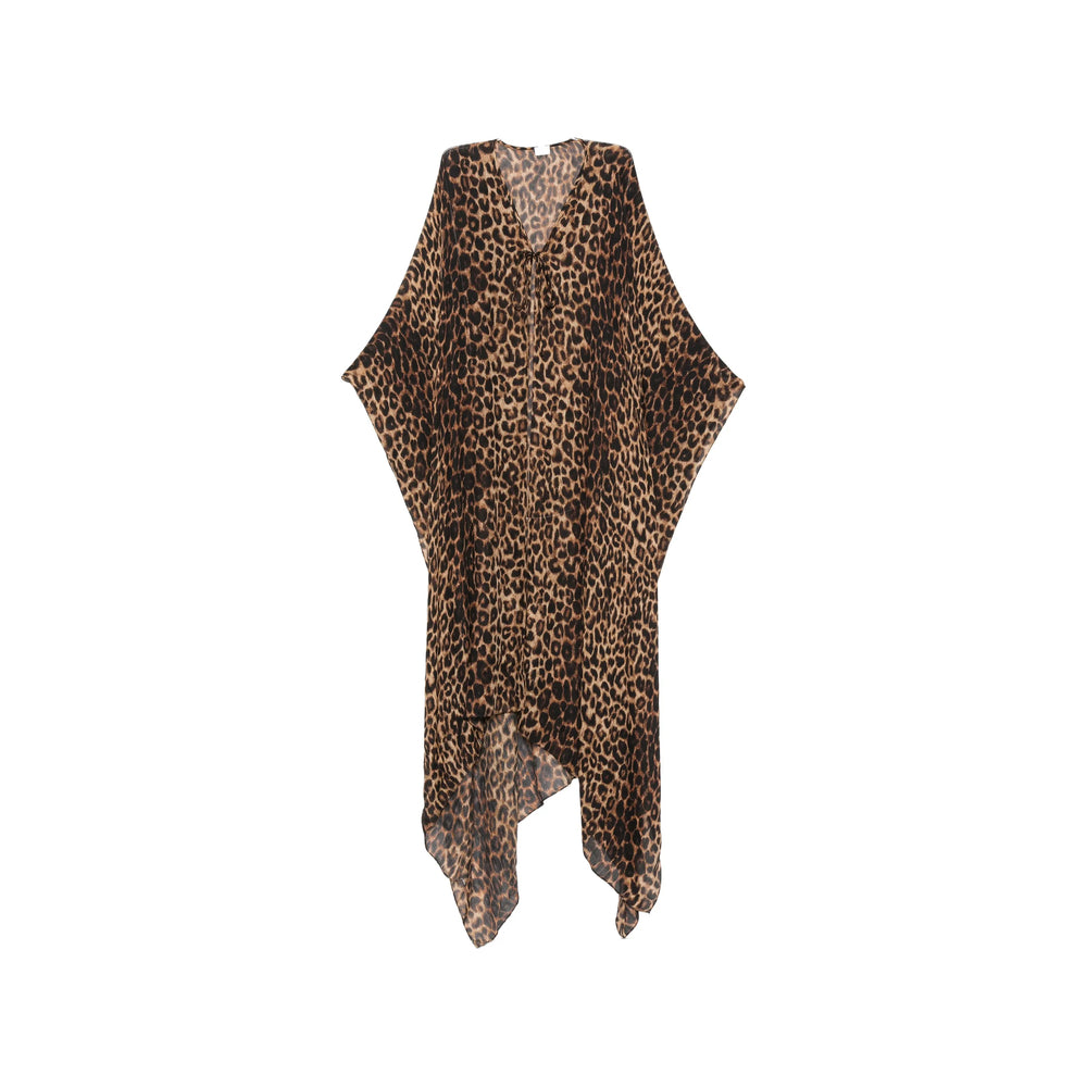 Saint Laurent Brown Jackets - Capes & Ponchos Women SAINT LAURENT