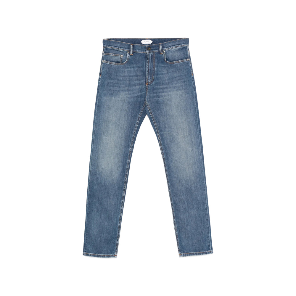 Versace Blue Denim - Regular & Straight-Leg Jeans Men VERSACE