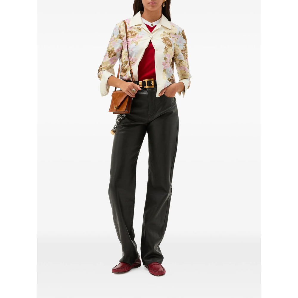 Versace Red Tops - T-Shirts & Jerseys Women VERSACE