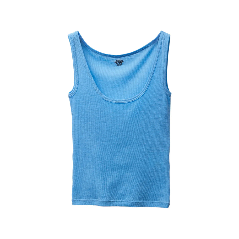 Versace Blue Tops - Vests & Tank Tops Women VERSACE