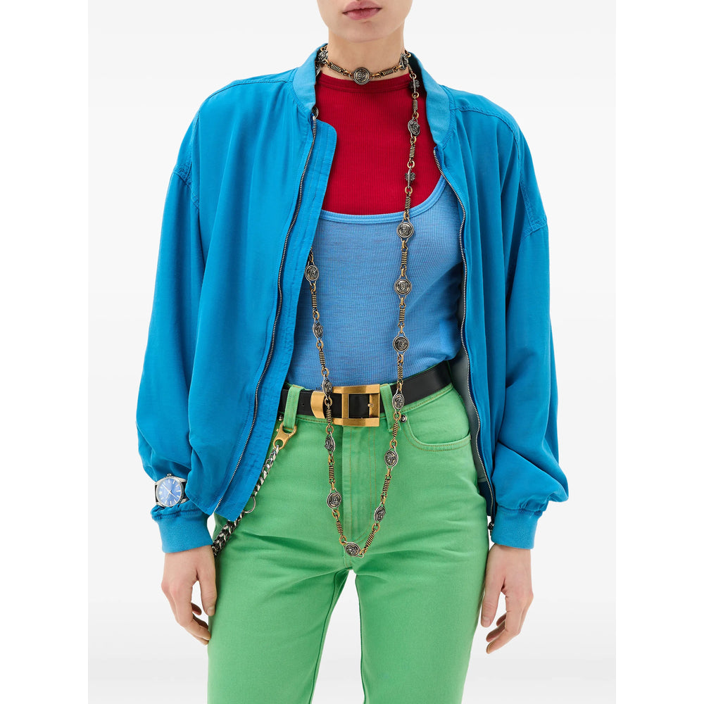 Versace Blue Tops - Vests & Tank Tops Women VERSACE