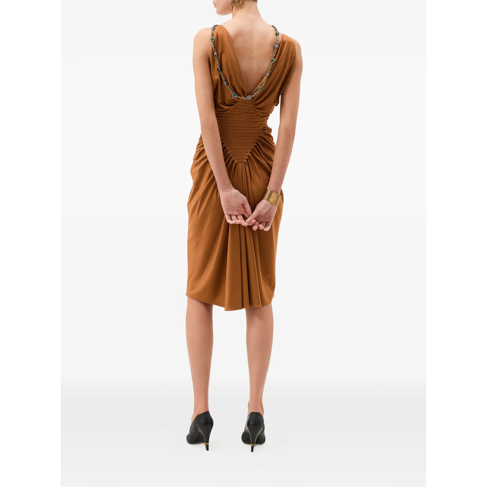 Versace Brown Dresses - Cocktail & Party Dresses Women VERSACE
