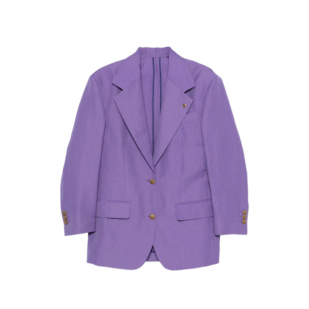 Versace Purple Jackets - Blazers Women VERSACE