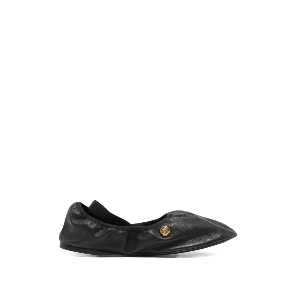 Versace Black Ballet Flats Women VERSACE
