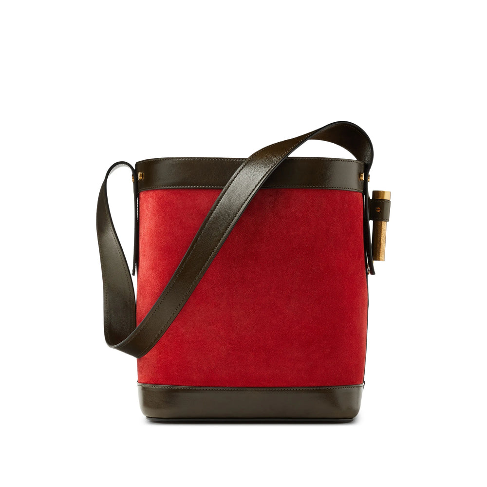Versace Red Bucket Bags Women VERSACE