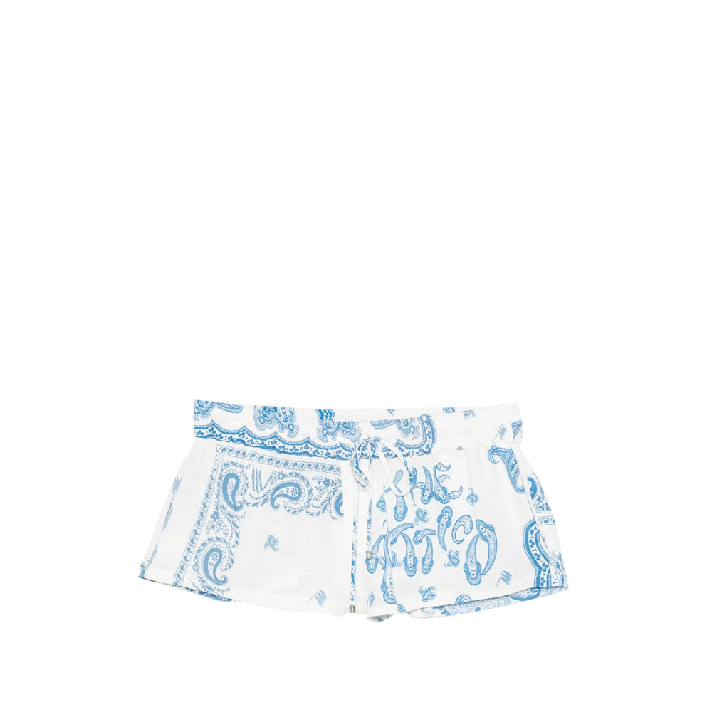The Attico White Shorts - Mini Shorts Women THE ATTICO