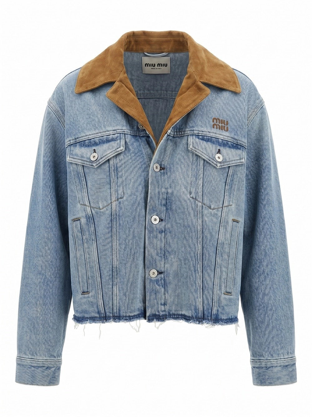 Miu Miu Women Denim Jacket MIU MIU