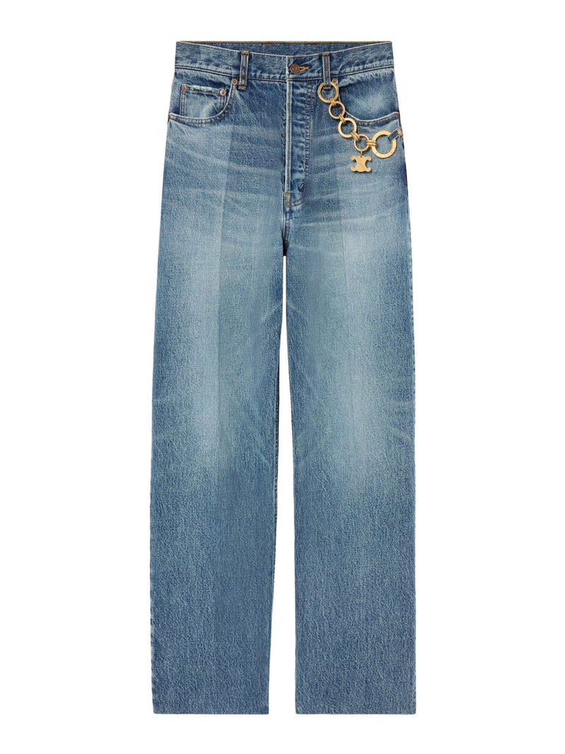 Celine Women Boyfriend 002 Cotton Denim Jeans CELINE