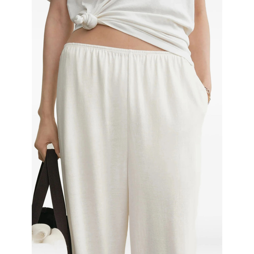 Toteme Neutrals Trousers - Straight Trousers Women TOTEME