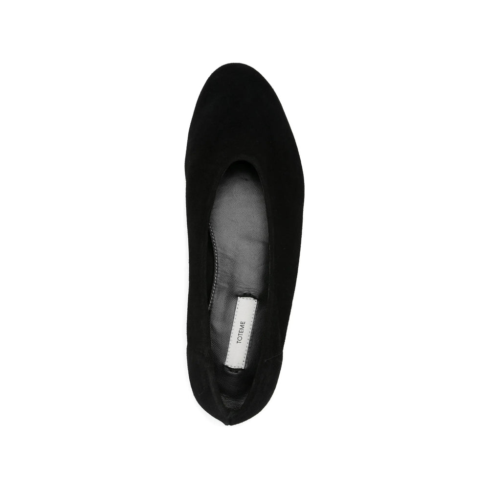Toteme Black Ballet Flats Women TOTEME