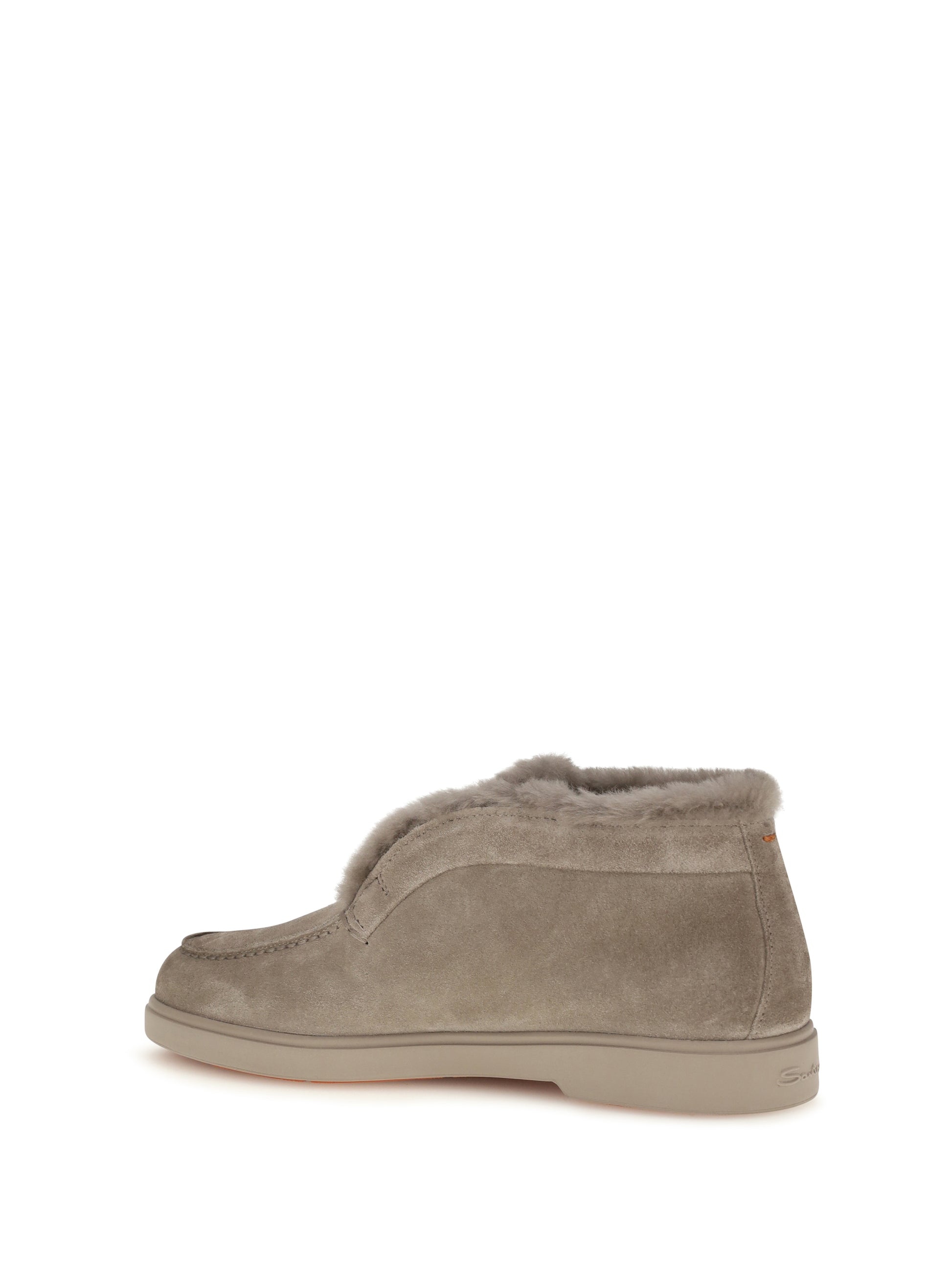 Santoni Women Fortune Suede Ankle Boots SANTONI
