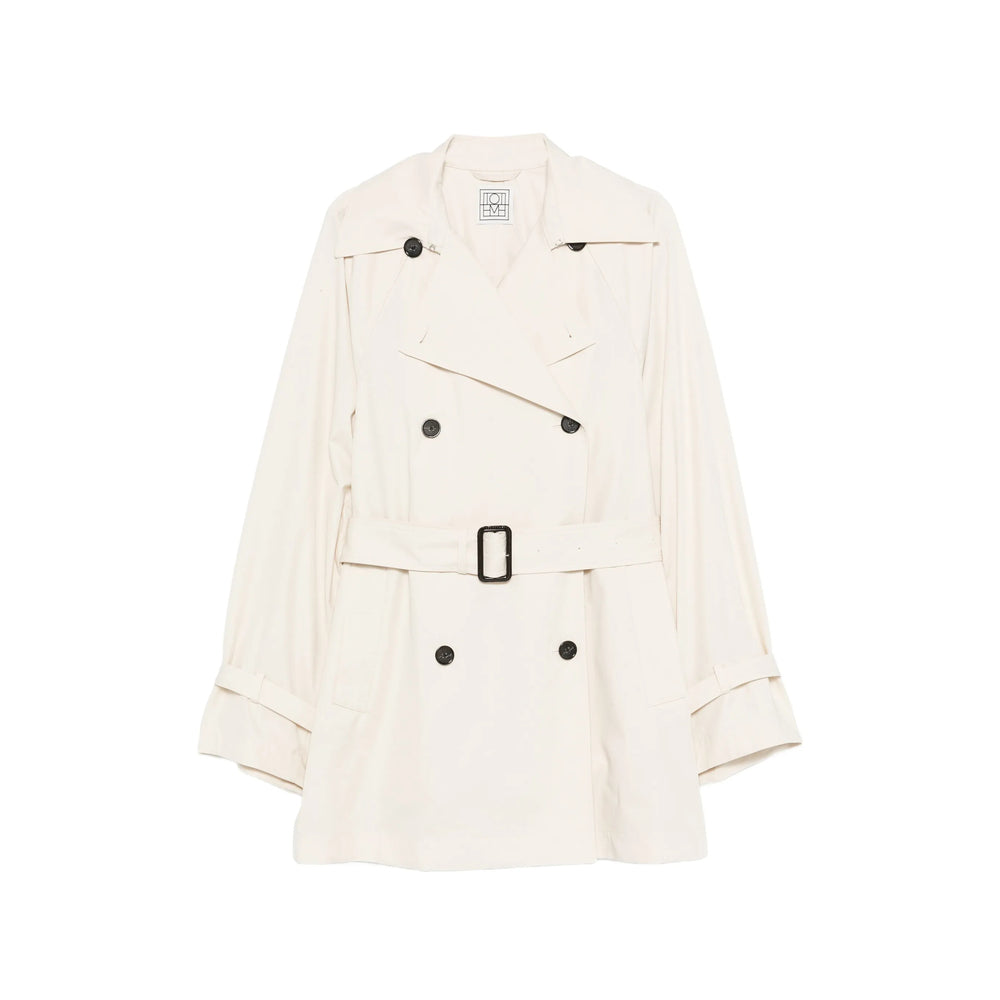 Toteme Neutrals Coats - Trench & Raincoats Women TOTEME