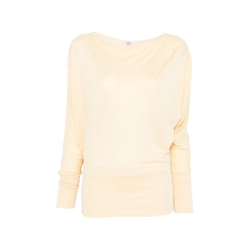 Toteme Yellow Knitwear - Jumpers Women TOTEME
