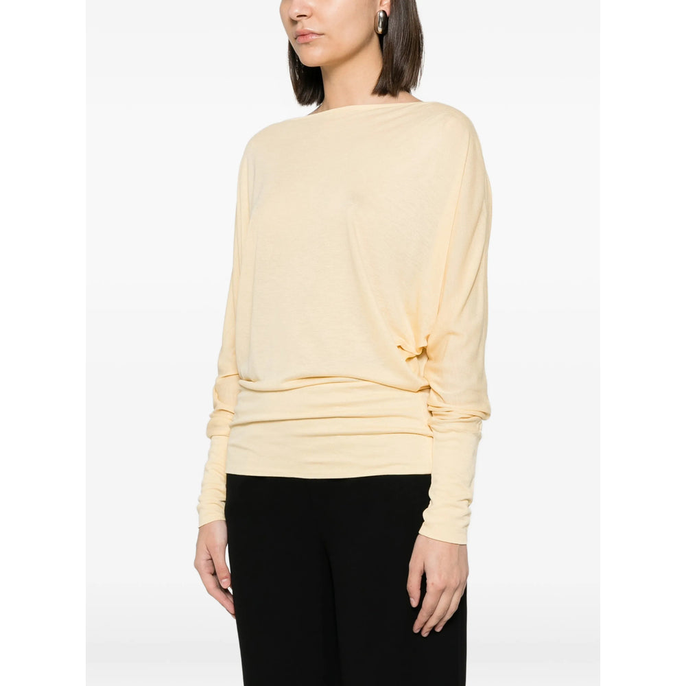 Toteme Yellow Knitwear - Jumpers Women TOTEME