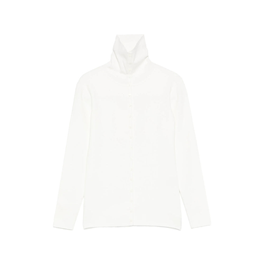 Toteme White Tops - Cardigans Women TOTEME