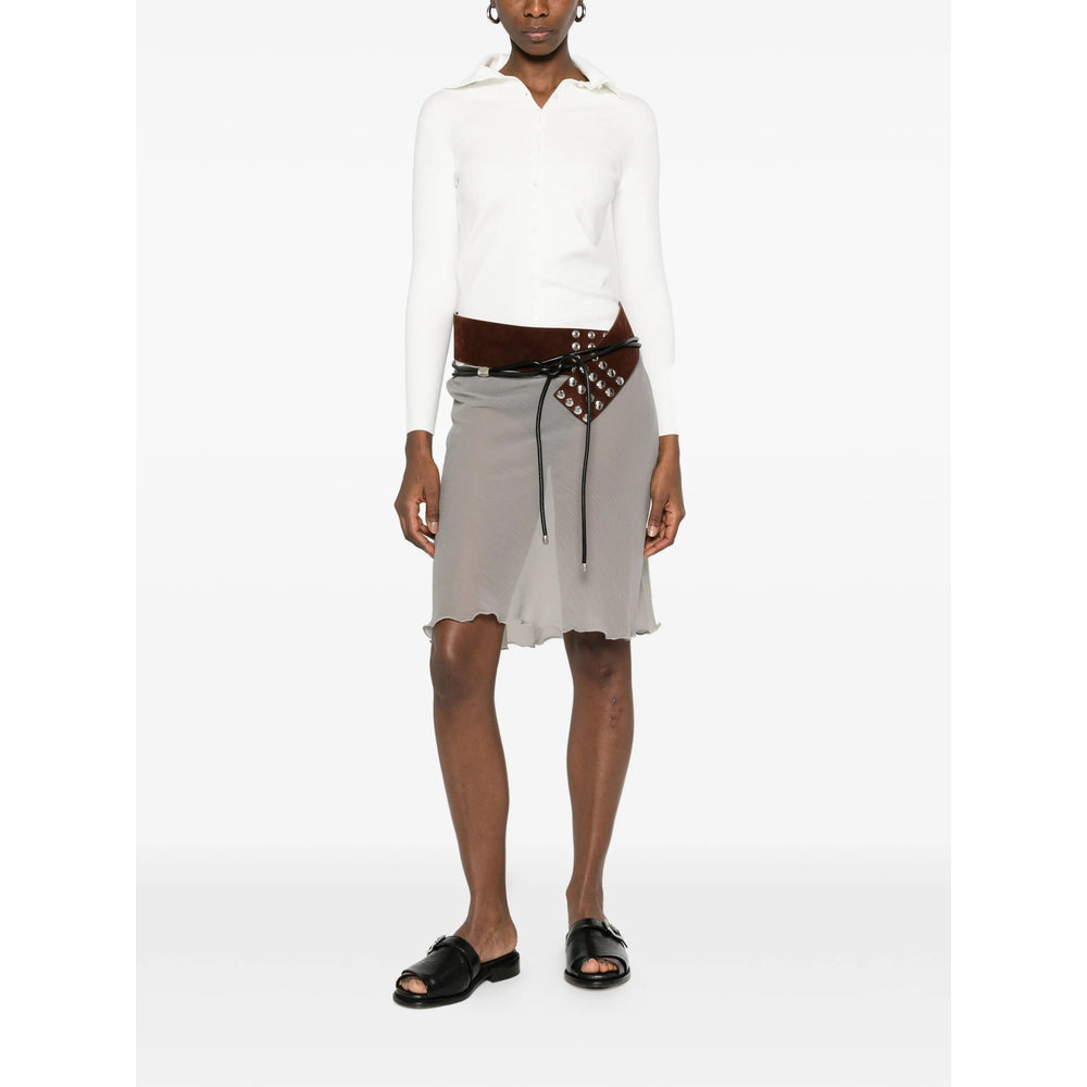 Toteme White Tops - Cardigans Women TOTEME