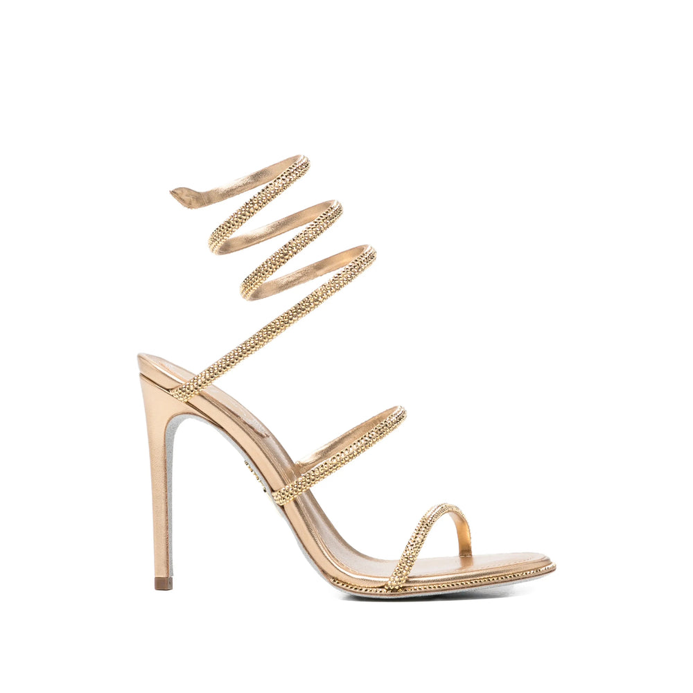 Rene Caovilla Gold Shoes Women RENE CAOVILLA