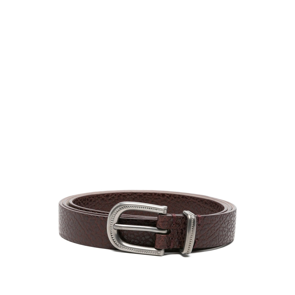 Brunello Cucinelli Red Belts Women BRUNELLO CUCINELLI