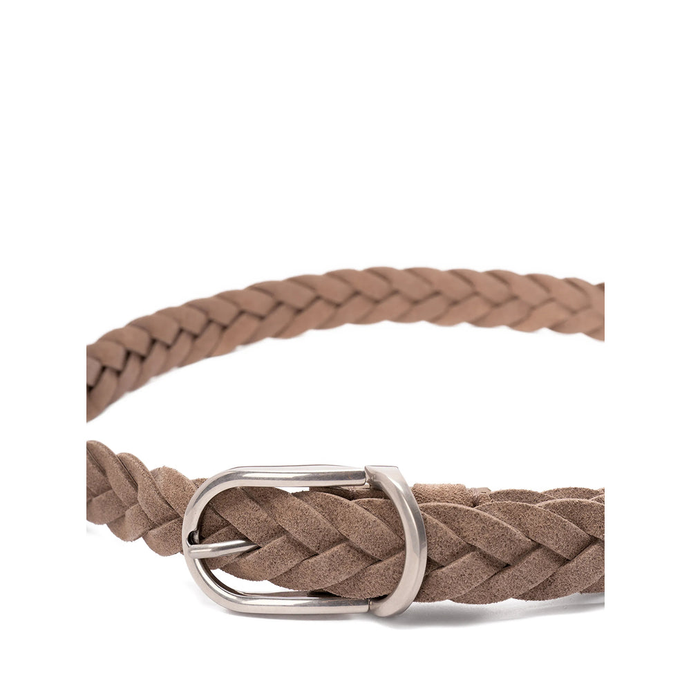 Brunello Cucinelli Brown Belts Men BRUNELLO CUCINELLI