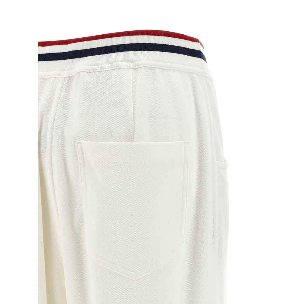 Brunello Cucinelli White Trousers - Tapered Trousers Women BRUNELLO CUCINELLI