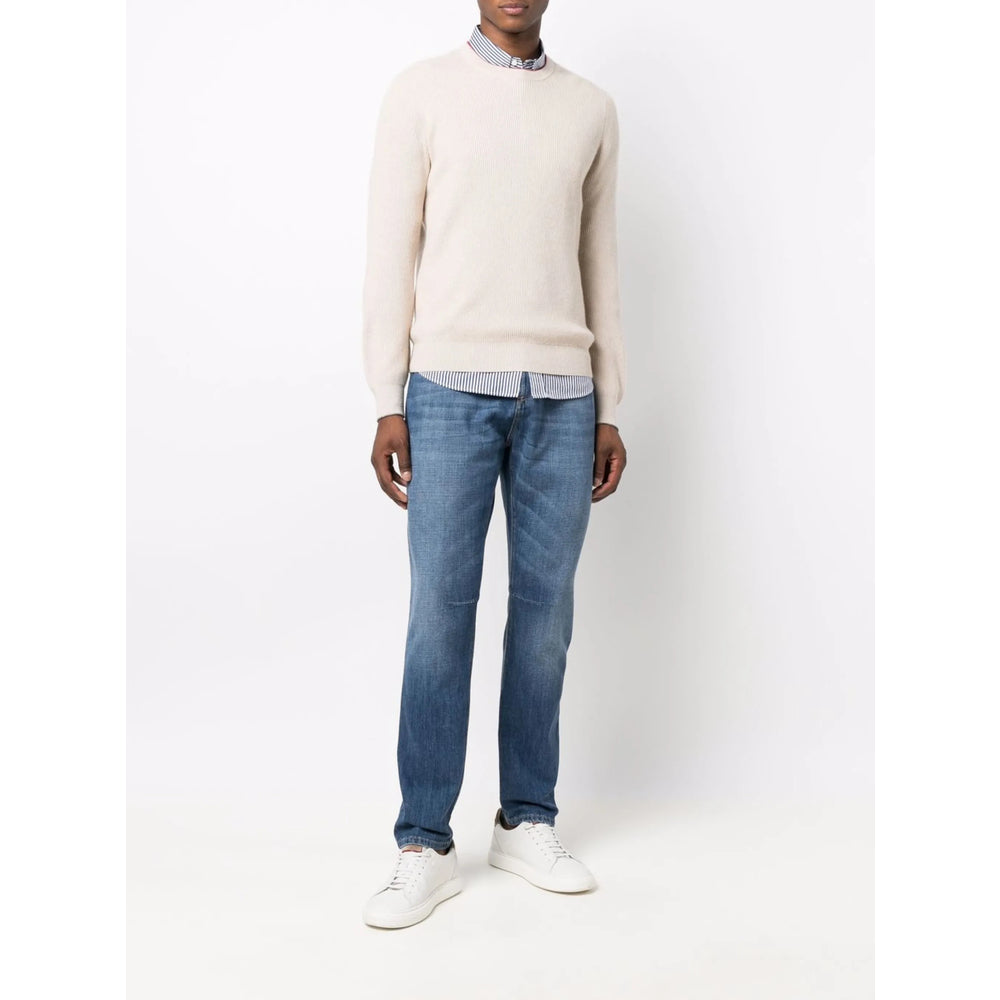 Brunello Cucinelli Blue Denim - Regular & Straight-Leg Jeans Men BRUNELLO CUCINELLI