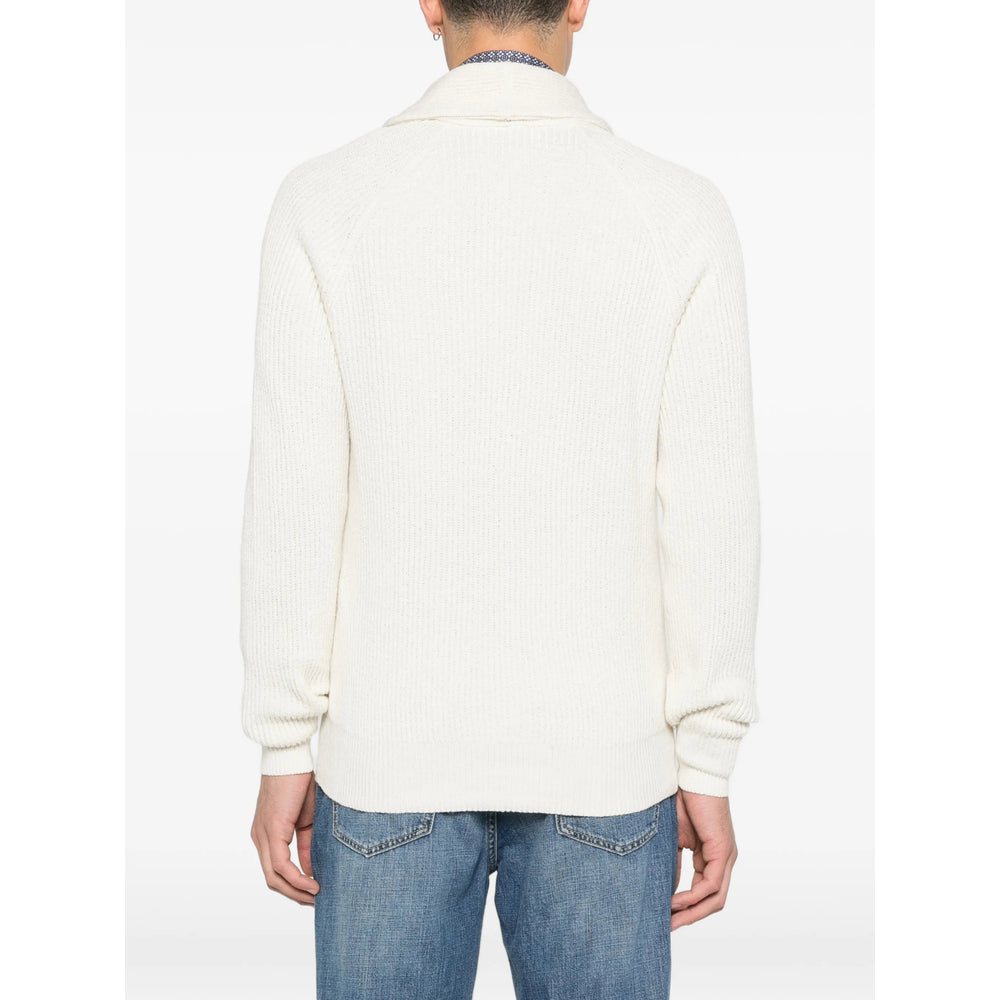 Brunello Cucinelli Neutrals Sweaters & Knitwear - Cardigans Men BRUNELLO CUCINELLI