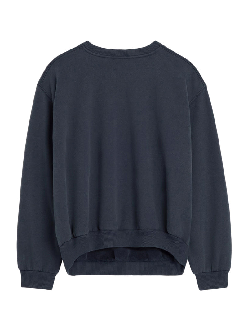 Celine Women Loose Sweatshirt In Cotton Fleece CELINE