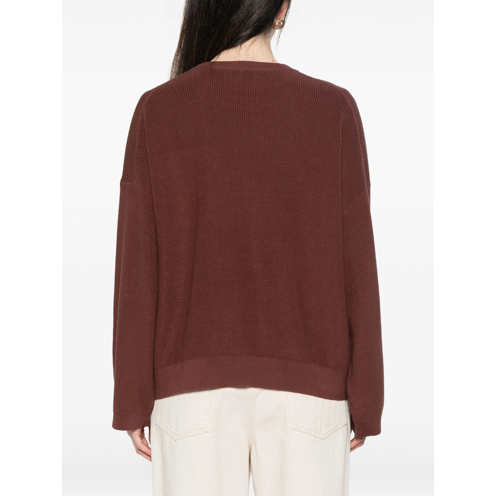 Brunello Cucinelli Brown Knitwear - Jumpers Women BRUNELLO CUCINELLI