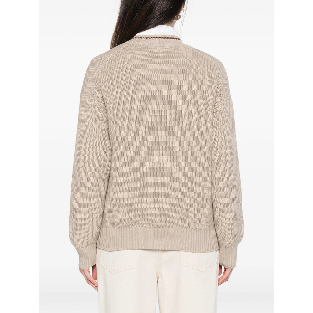 Brunello Cucinelli Neutrals Knitwear - Cardigans Women BRUNELLO CUCINELLI