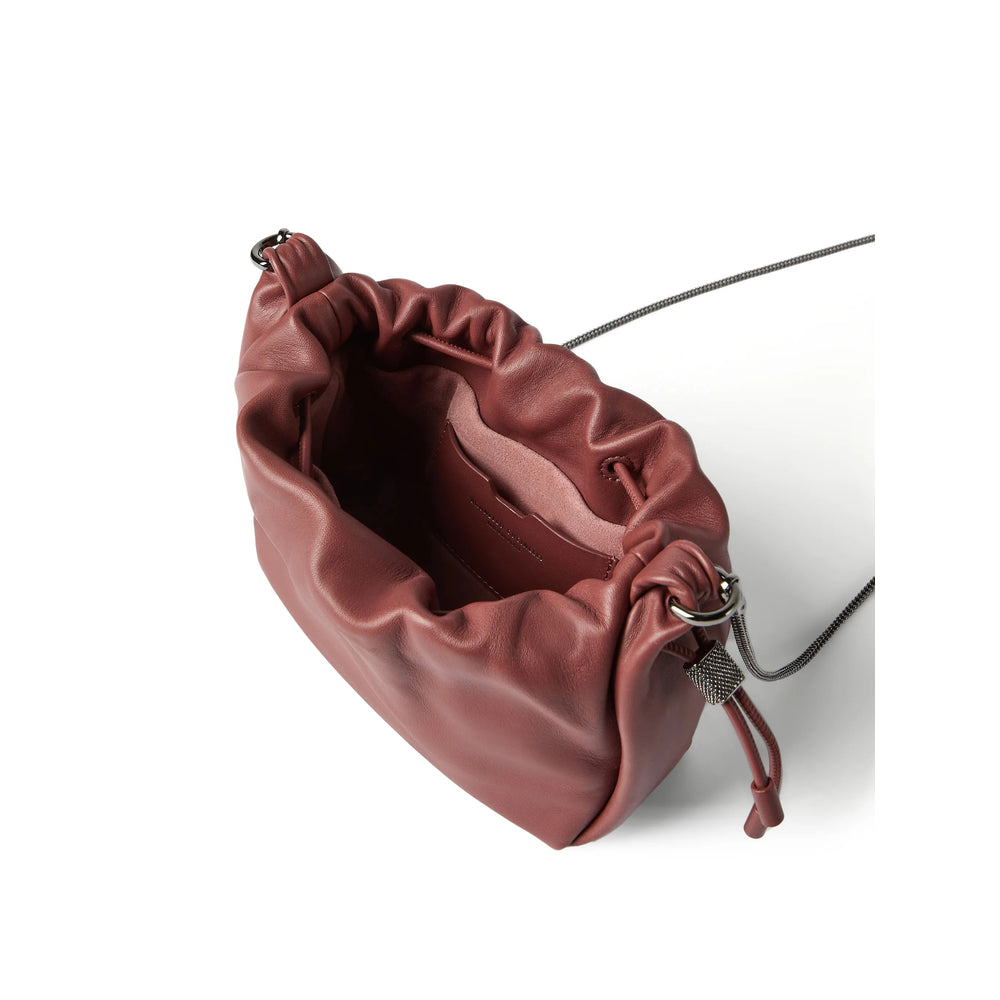 Brunello Cucinelli Red Bucket Bags Women BRUNELLO CUCINELLI