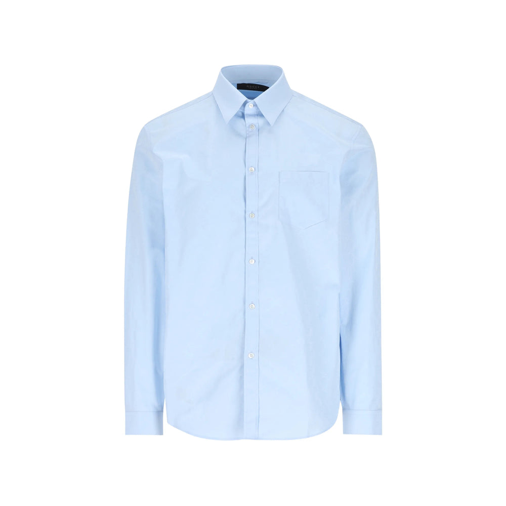 Gucci Blue Shirts Men GUCCI