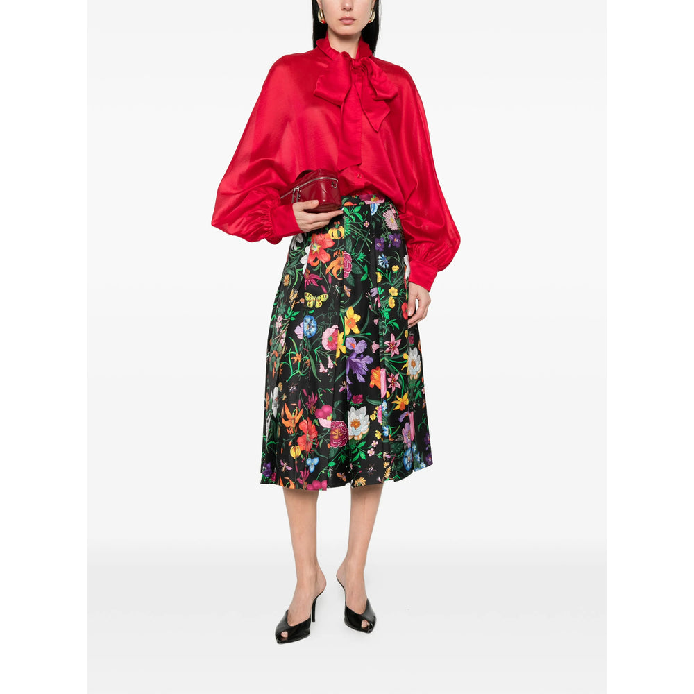 Gucci Black Skirts - Pleated Skirts Women GUCCI