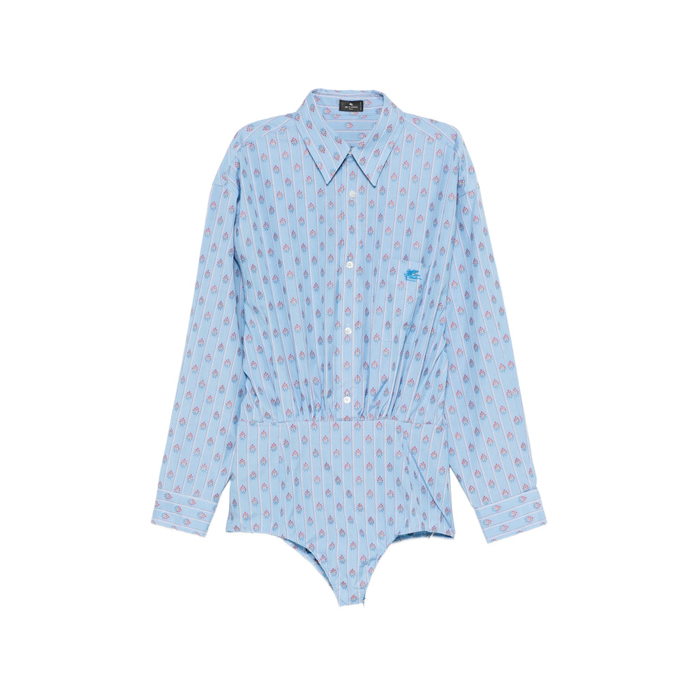 Etro Blue Tops - Shirts Women ETRO