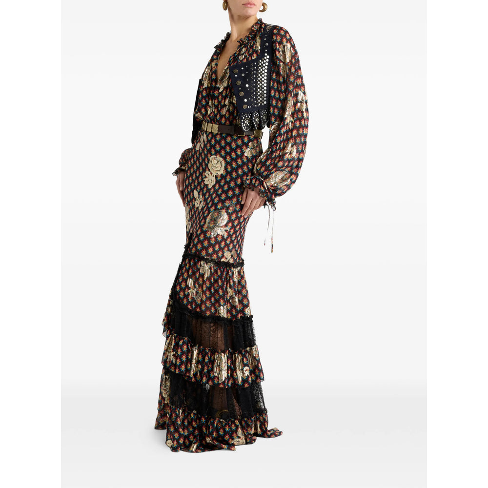Etro Black Tops - Blouses Women ETRO