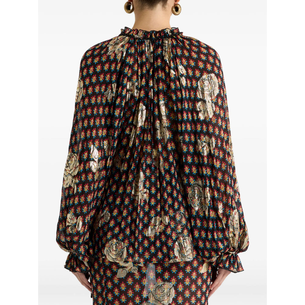 Etro Black Tops - Blouses Women ETRO