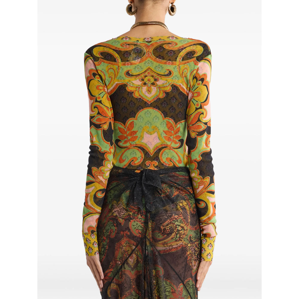 Etro Green Tops - T-Shirts & Jerseys Women ETRO