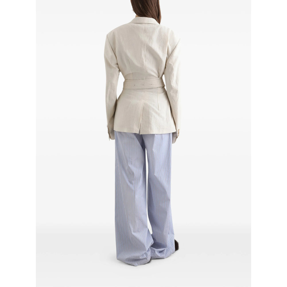 Dolce & Gabbana Neutrals Jackets - Fitted Jackets Women DOLCE & GABBANA