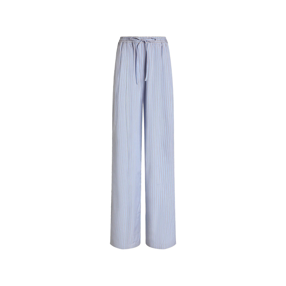 Dolce & Gabbana Blue Trousers - Palazzo Pants Women DOLCE & GABBANA