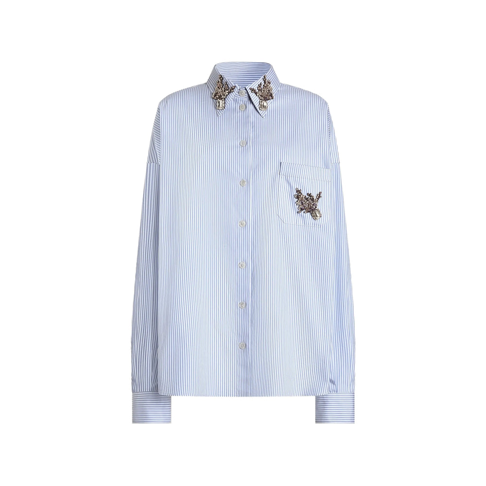 Dolce & Gabbana Blue Tops - Shirts Women DOLCE & GABBANA