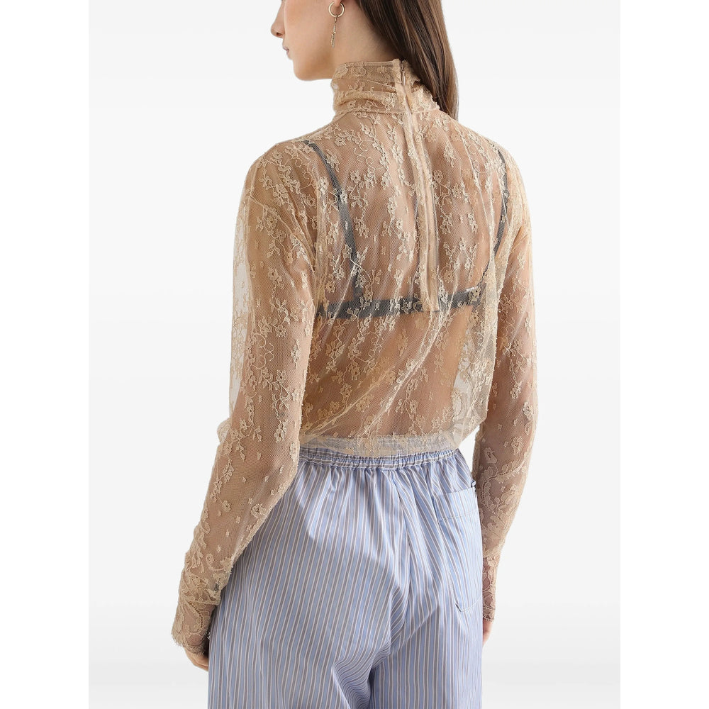 Dolce & Gabbana Neutrals Tops - Blouses Women DOLCE & GABBANA