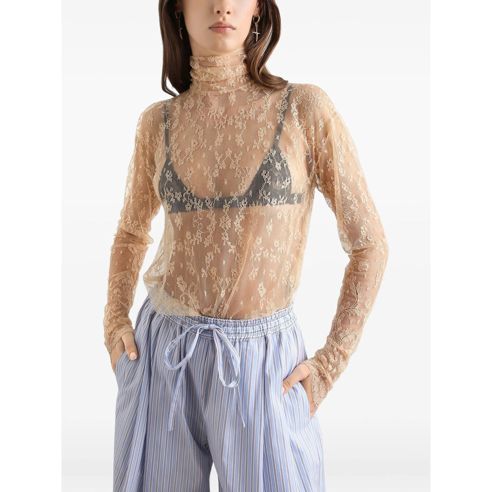Dolce & Gabbana Neutrals Tops - Blouses Women DOLCE & GABBANA