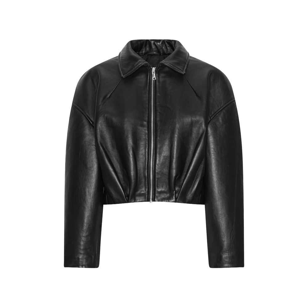 Rotate Black Jackets - Leather Jackets Women ROTATE