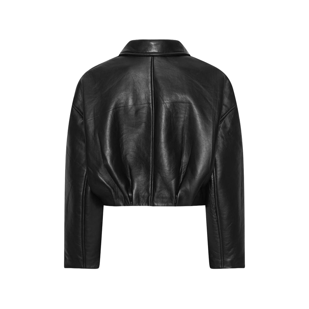 Rotate Black Jackets - Leather Jackets Women ROTATE