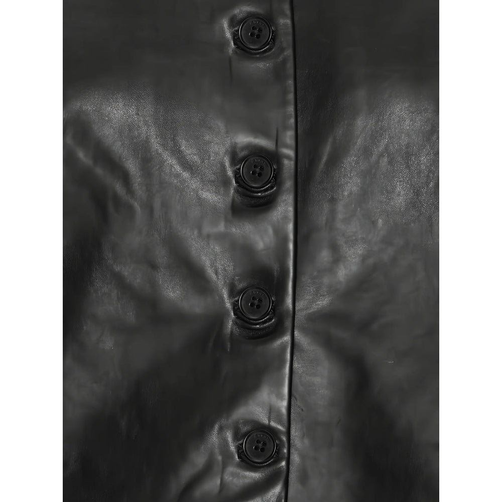Rotate Black Jackets - Leather Jackets Women ROTATE