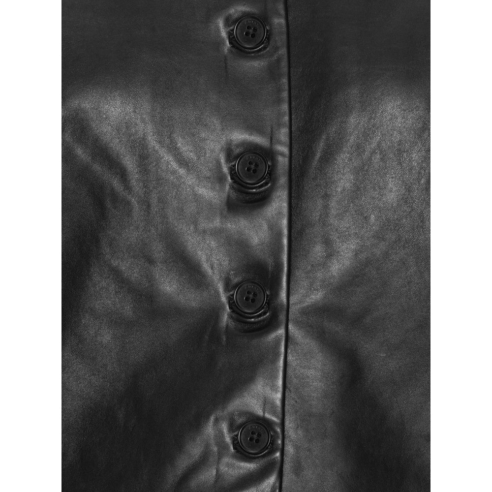 Rotate Black Jackets - Leather Jackets Women ROTATE