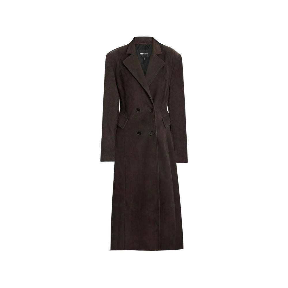 Rotate Brown Coats - Double Breasted & Peacoats Women ROTATE