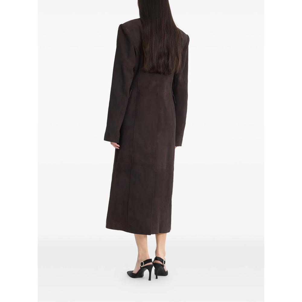 Rotate Brown Coats - Double Breasted & Peacoats Women ROTATE
