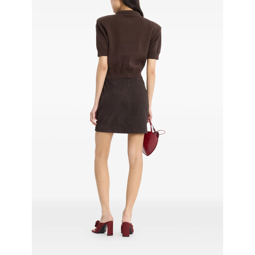 Rotate Brown Skirts - Fitted Skirts Women ROTATE